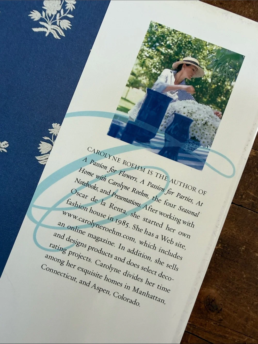 A Passion for Blue & White Coffee Table Book by Carolyne Roehm - Picture 12 of 15